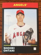 2021 Topps 582 Montgomery Club Lost Topps Design Set 5 #4 Shohei Ohtani