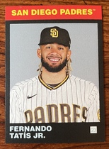 2021 Topps 582 Montgomery Club Lost Topps Design Set 5 #7 Fernando Tatis Jr.
