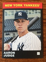 2021 Topps 582 Montgomery Club Lost Topps Design Set 5 #12 Aaron Judge