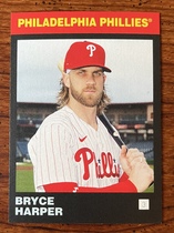 2021 Topps 582 Montgomery Club Lost Topps Design Set 5 #13 Bryce Harper