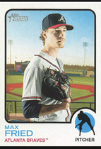 2022 Topps Heritage #19 Max Fried