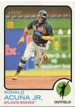 2022 Topps Heritage #223 Ronald Acuna Jr.
