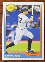 2022 Topps 582 Montgomery Club Lost Topps Design Set 2 #1 Aaron Judge