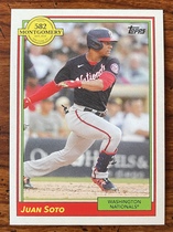 2022 Topps 582 Montgomery Club Lost Topps Design Set 2 #2 Juan Soto
