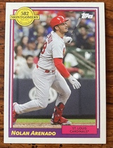 2022 Topps 582 Montgomery Club Lost Topps Design Set 2 #6 Nolan Arenado
