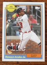 2022 Topps 582 Montgomery Club Lost Topps Design Set 2 #7 Ronald Acuna Jr