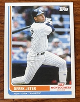 2022 Topps 582 Montgomery Club Lost Topps Design Set 3 #16 Derek Jeter