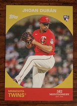 2022 Topps 582 Montgomery Club Lost Topps Design Set 5 #7 Jhoan Duran