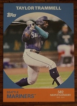 2022 Topps 582 Montgomery Club Lost Topps Design Set 5 #6 Taylor Trammell