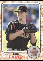 2017 Topps Heritage Minor League #24 Eric Lauer
