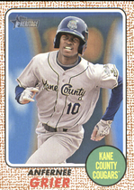 2017 Topps Heritage Minor League #71 Anfernee Grier