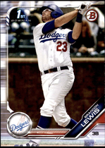 2019 Bowman Draft #BD-40 Brandon Lewis