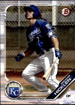 2019 Bowman Draft #BD-75 Brewer Hicklen