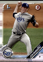 2019 Bowman Draft #BD-90 Seth Johnson