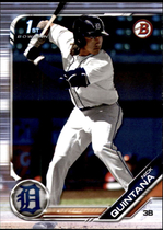 2019 Bowman Draft #BD-105 Nick Quintana