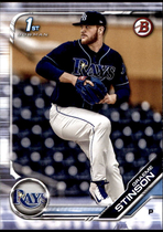 2019 Bowman Draft #BD-116 Graeme Stinson