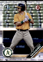 2019 Bowman Draft #BD-126 Kyle Mccann
