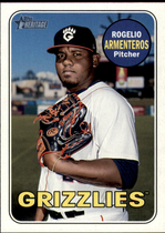 2018 Topps Heritage Minor League #117 Rogelio Armenteros