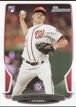 2013 Bowman Draft #3 Nathan Karns
