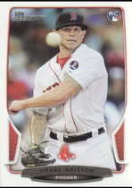2013 Bowman Draft #16 Drake Britton