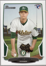 2013 Bowman Draft #7 Sonny Gray