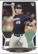 2013 Bowman Draft #23 Johnny Hellweg