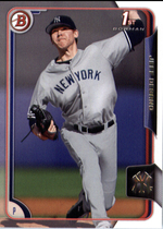 2015 Bowman Draft #44 Jeff Degano