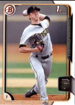 2015 Bowman Draft #77 Brandon Waddell