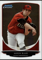 2013 Bowman Chrome Draft Draft Picks #BDPP9 Aaron Blair
