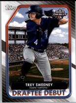 2022 Topps Pro Debut Draftee Debuts #DB-9 Trey Sweeney