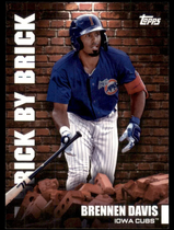 2022 Topps Pro Debut Brick by Brick #BB-7 Brennen Davis