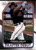 2022 Topps Pro Debut Draftee Debuts #DB-2 Jordan Lawlar