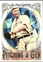 2022 Topps Allen & Ginter Pitching a Gem #PAG-14 Cy Young