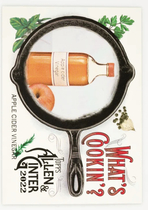 2022 Topps Allen & Ginter Whats Cookin #WC-1 Apple Cider Vinegar