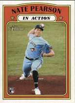 2021 Topps Heritage #302 Nate Pearson