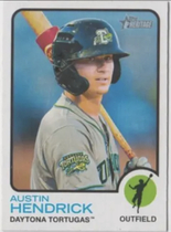 2022 Topps Heritage Minor League #18 Austin Hendrick