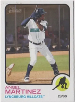 2022 Topps Heritage Minor League #24 Angel Martinez