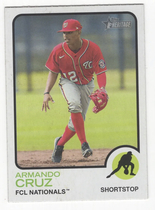 2022 Topps Heritage Minor League #39 Armando Cruz