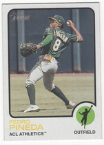 2022 Topps Heritage Minor League #43 Pedro Pineda