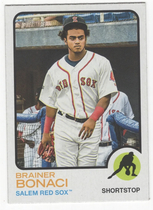 2022 Topps Heritage Minor League #44 Brainer Bonaci