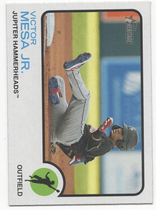 2022 Topps Heritage Minor League #94 Victor Mesa Jr.