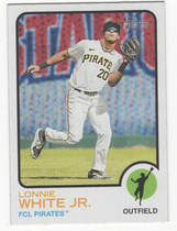 2022 Topps Heritage Minor League #117 Lonnie White Jr.