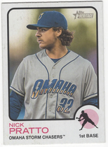 2022 Topps Heritage Minor League #132 Nick Pratto
