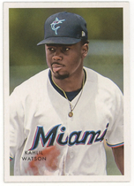 2022 Topps Heritage Minor League 1973 Topps 1953 Reprint #RPA-6 Kahlil Watson