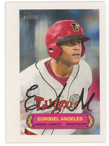 2022 Topps Heritage Minor League 1973 Topps Baseball Pin-Up #73PU-11 Euribiel Angeles