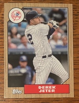 2022 Topps Mini 1987 Topps #78B-30 Derek Jeter