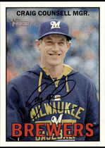 2016 Topps Heritage #280 Craig Counsell