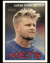 2016 Topps Heritage #249 Lucas Duda