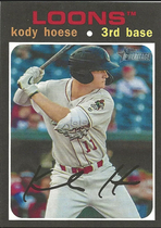 2020 Topps Heritage Minor League #3 Kody Hoese