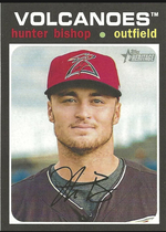 2020 Topps Heritage Minor League #8 Hunter Bishop